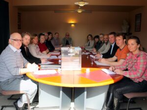 Maulevrier Conseil Municipal a table